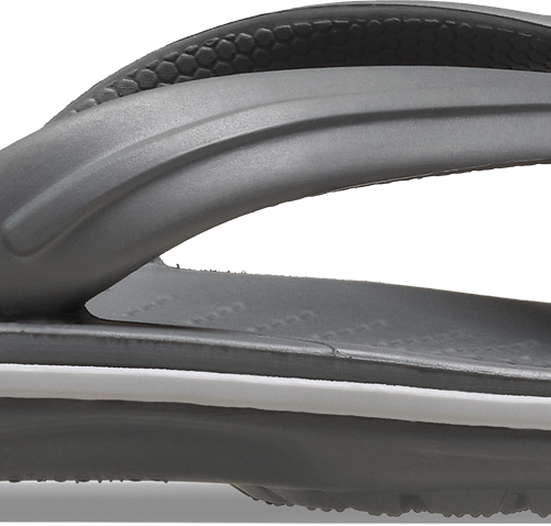 Crocs Crocband Flip Unisex Sandalen dunkelgrau 45-46 - Herrenschuhe