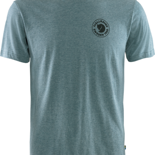 Fjällräven 1960 Logo Herren Kurzarmshirt blau L - Herrenshirts, -hemden & -pullover