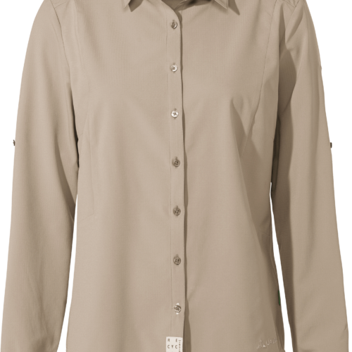 Vaude Rosemoor Damen Trekkingbluse beige 46 - Damenshirts, -blusen & -pullover