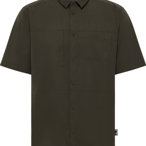 Jack Wolfskin Sierra Canyon Herrenhemd dunkelbraun XXXL - Herrenshirts, -hemden & -pullover