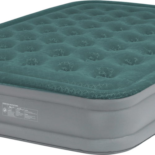 Outwell Excellent Luftbett mit Veloursoberfläche Double 200 x 135 x 30 cm - Luftbetten