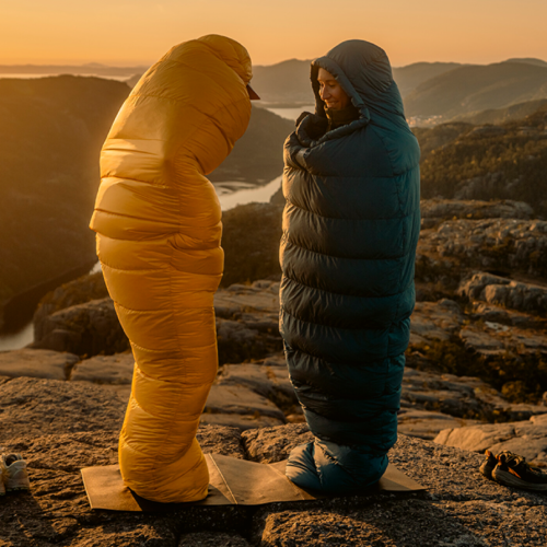 Robens Serac 600 Mumienschlafsack Daune 220 cm bis -14 Grad - Schlafsäcke