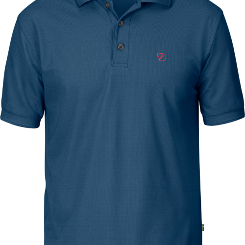 Fjällräven Crowley Pique Herren Polohemd blau XXL - Herrenshirts, -hemden & -pullover