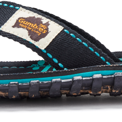 Gumbies Original Unisex Flip Flops türkis 37 - Damenschuhe