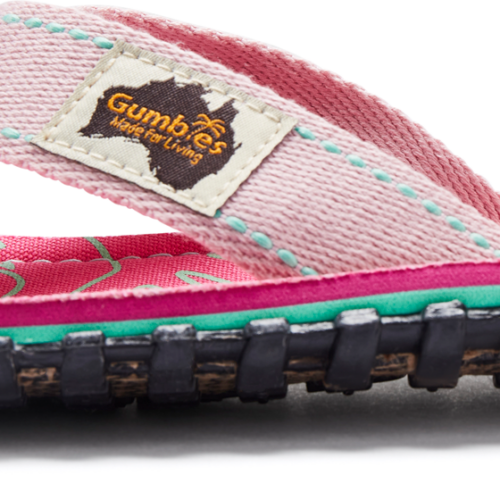 Gumbies Original Damen Flip Flops pink 39 - Damenschuhe
