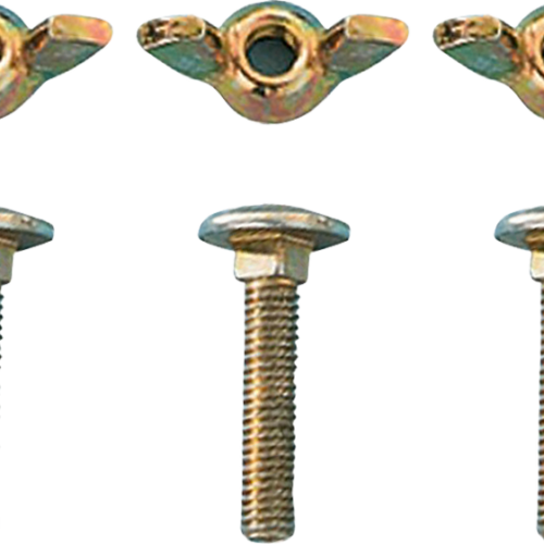 Berger Flachrundschraube mit Mutter M 6 x 20, 5er-Pack - Zelt-Gestänge & Zubehör