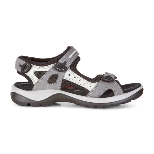 Ecco Offroad Damen Trekkingsandalen hellgrau 40 - Damenschuhe
