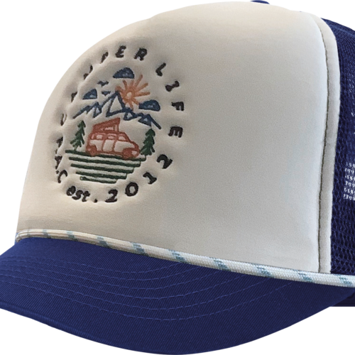 P.A.C. Foam Trucker Cap Unisex Kappe blau - Hüte & Mützen von PAC