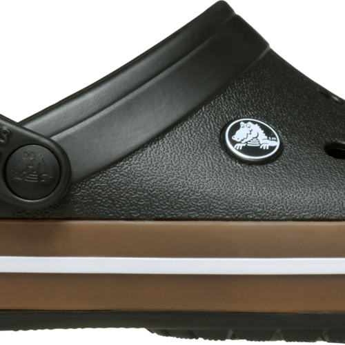 Crocs Crocband Gum Clog Unisex Allround Schuhe schwarz 39-40 - Herrenschuhe