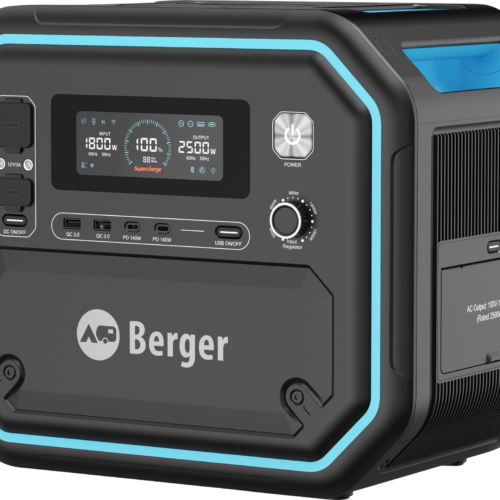 Berger Energy BEPS 2500 Tragbare Powerstation 2.160 Wh 2.500 W - Powerstations