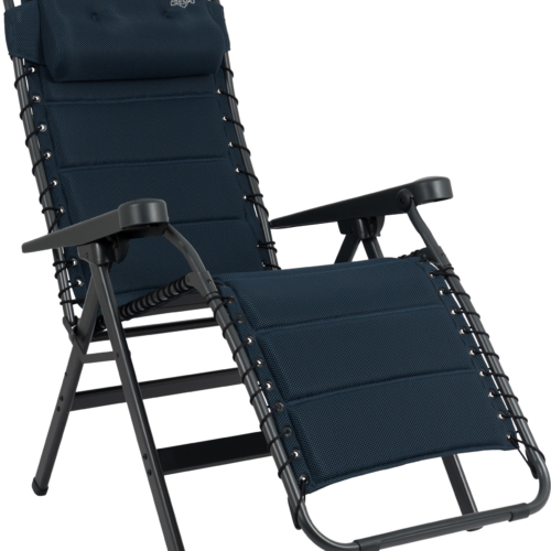 Crespo AP-232-84 Air Deluxe Relaxliege inkl. Tragetasche dunkelblau - Relaxsessel