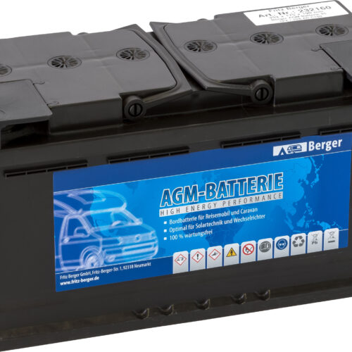 Berger AGM Batterie LA95 - 12V / 108 Ah - Fahrzeug-Batterien