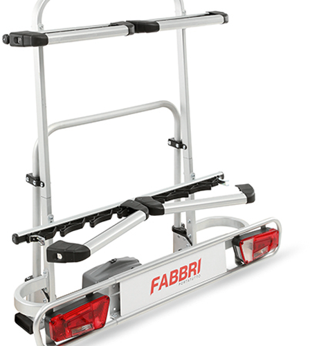 Fabbri Exclusive Ski and Board Anhängerkupplungsträger für 6 Paar Ski / 4 Snowboards 60 kg - Fahrradträger für Anhängerkupplungen von Fabbri Portatutto