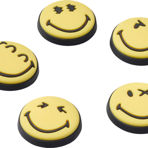Crocs Jibbitz Smileyworld 5er Pack - Handschuhe, Gürtel & Sonstiges