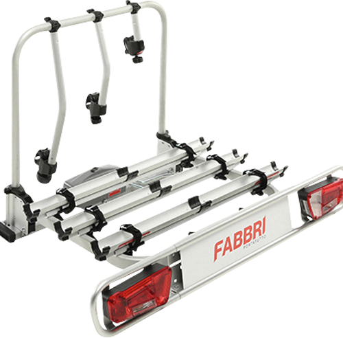 Fabbri Bici Exclusive Deluxe Fahrradträger Anhängerkupplung für 3 Fahrräder - Fahrradträger für Anhängerkupplungen von Fabbri Portatutto