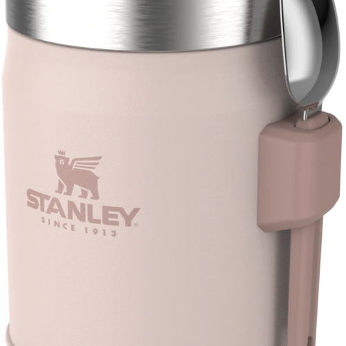 Stanley Classic Legendary Food Jar Isolierbehälter 0,4 Liter mit Spork Rose Quartz - Lebensmittelbehälter / Vorratsdosen von Stanley 1913