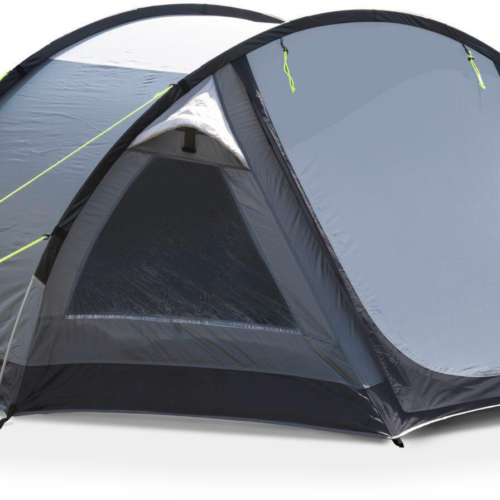 Kampa Mersea 3 Campingzelt mit Stangen 430 x 230 x 125 cm für 3 Personen - 3-Personen Zelte