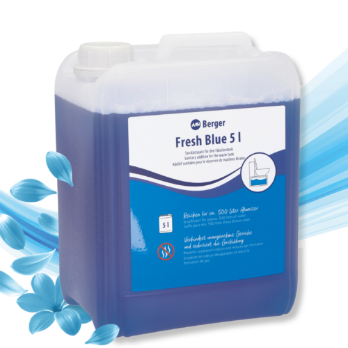 Berger Fresh Blue Fäkalientankzusatz 5 Liter - Sanitärzusätze & -flüssigkeiten