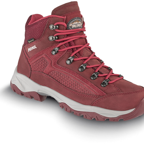 Meindl Baltimore GTX Damen Wanderschuhe dunkelrot 39,5 - Damenschuhe