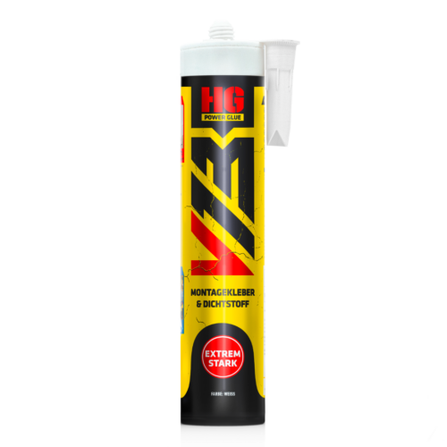 HG Power Glue V13 Hochleistungs-Montagekleber und Dichtstoff 440 g - Klebstoffe & Dichtmittel