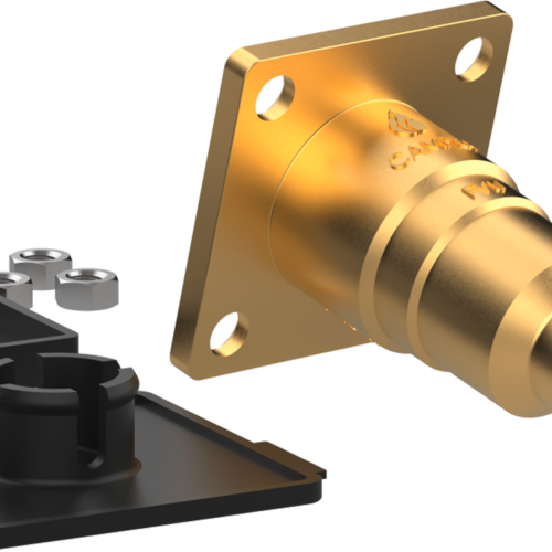 CAMPKO LPG Tankstutzen HK Flach W21,8 x 1/14 auf LPG Füllschlauch gewinkelt - Gasadapter und -kupplung