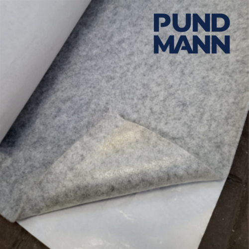 Pundmann B4F Selbstklebender Filzbelag 4,5 m² Rolle hellgrau - Innenverkleidung & Dämmung