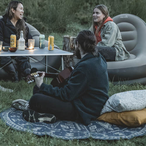 Easy Camp Bilberry Outdoorteppich rund 150 cm - Vorzeltteppich & Zeltboden