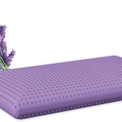 Mape Duftkissen aus ergonomischem Therm Soft Schaum und Baumwolle Lavendel - Kissen & Decken