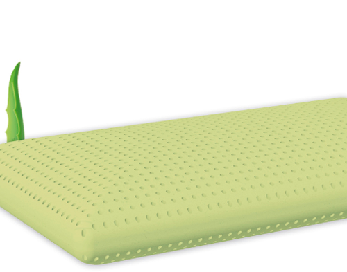 Mape Duftkissen aus ergonomischem Therm Soft Schaum und Baumwolle Aleo Vera - Kissen & Decken