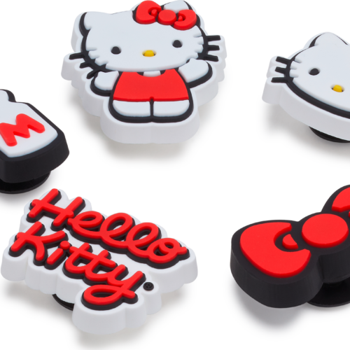 Crocs Jibbitz Hello Kitty Schuhanstecker 5er Pack - Textilpflege