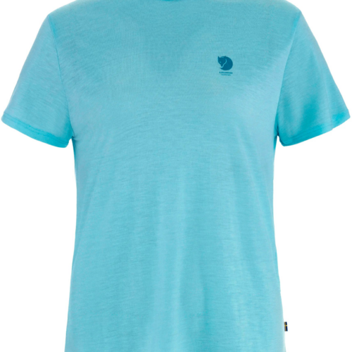 Fjällräven High Coast SS Damen T-Shirt hellblau M - Damenshirts, -blusen & -pullover
