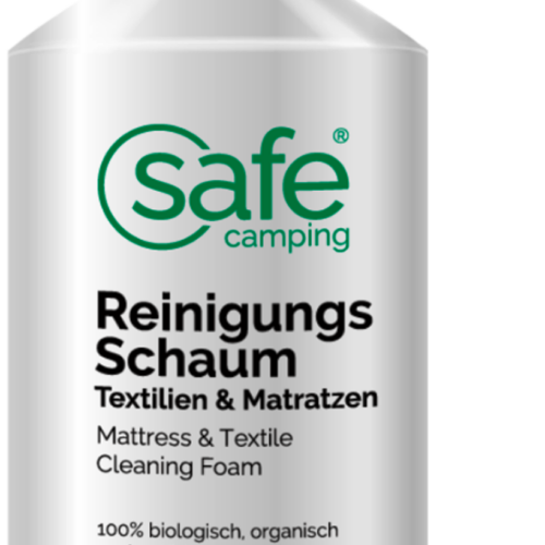 Safe Camping Reinigungsschaum Textilien und Matratzen 500 ml - Imprägnieren, Reinigen, Pflegen