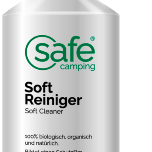 Safe Camping Soft-Reiniger zur rückstandsfreien Reinigung empfindlicher Oberflächen 500 ml - Innenbereich & Scheiben