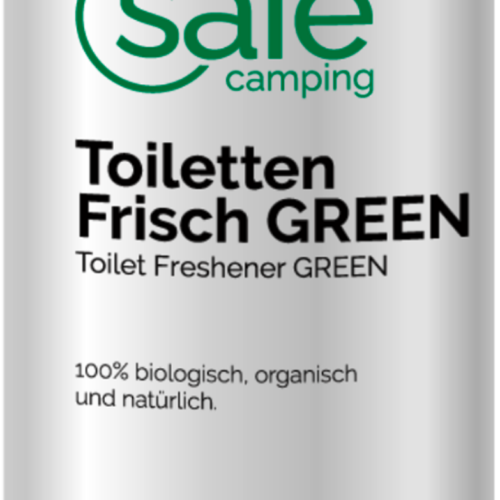 Safe Camping Toiletten-Frisch Green Zusatz für den Spülwassertank 500 ml - Sanitärzusätze & -flüssigkeiten