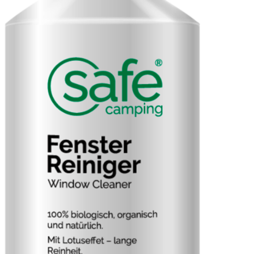 Safe Camping Fenster-Reiniger frei von Alkoholen 500 ml - Innenbereich & Scheiben