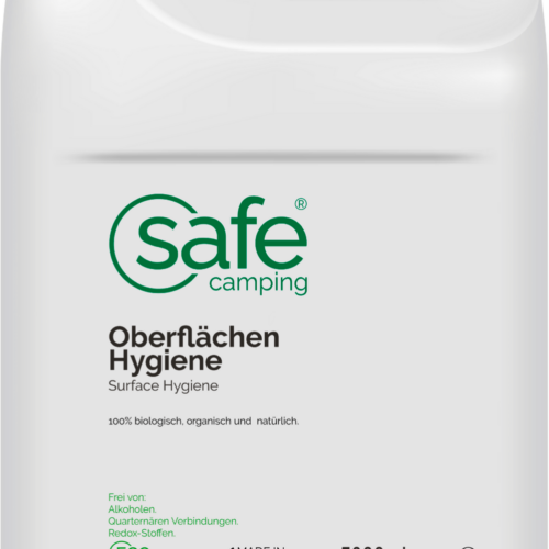 Safe Camping Oberflächen-Hygiene 5000 ml - Innenbereich & Scheiben
