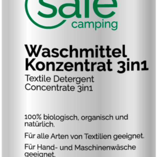 Safe Camping Waschmittel Konzentrat 3in1 500 ml - Wäsche & Trocknen