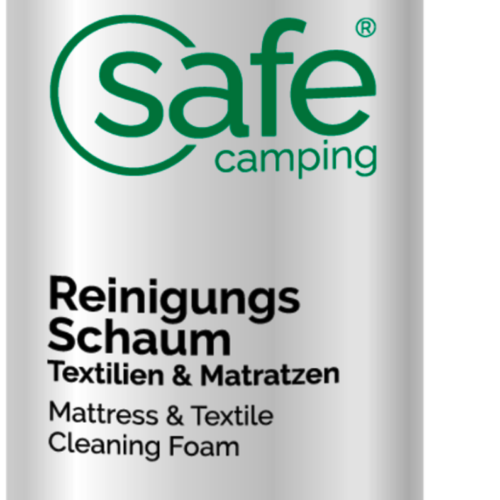 Safe Camping Reinigungsschaum Textilien und Matratzen 1000 ml - Imprägnieren, Reinigen, Pflegen