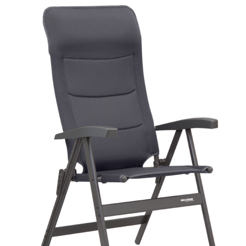 Westfield Avantgarde Noblesse Deluxe Campingstuhl dunkelgrau - Klappstühle