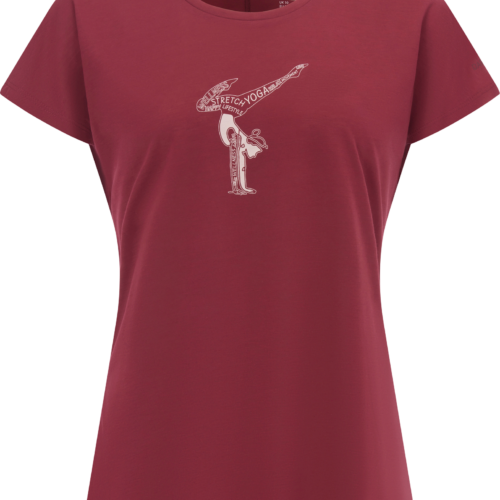 Dare2b Serenity Damen Lightweight T-Shirt rot 46 - Damenshirts, -blusen & -pullover von Dare 2b