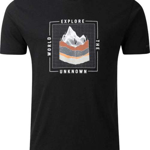 Dare2b Movement III Herren T-Shirt schwarz L - Herrenshirts, -hemden & -pullover von Dare 2b