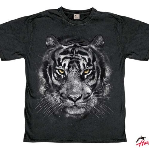 Harlequin Misty Tiger T-Shirt schwarz XXXL - Herrenshirts, -hemden & -pullover