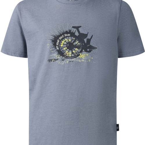 Dare2b Trailblazer III Kinder Baumwollshirt  hellgrau 140 - Kinder T-Shirts & -hemden von Dare 2b