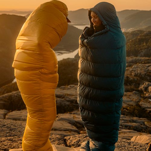 Robens Serac 300 Mumienschlafsack Daune 220 cm bis -4 Grad - Schlafsäcke