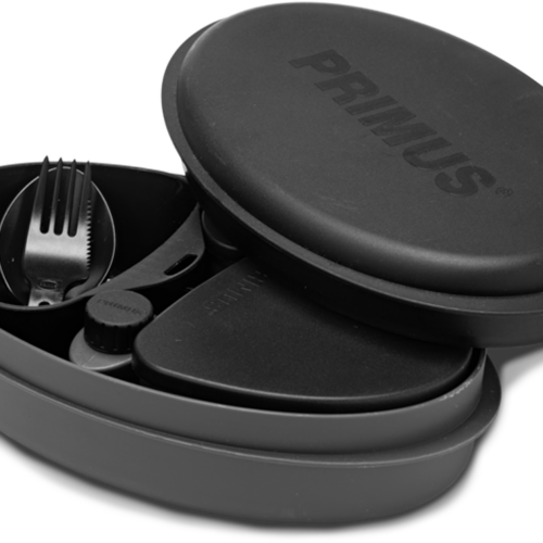 Primus Meal Camping Geschirr- und Kochset 8-teilig schwarz - Campingbesteck