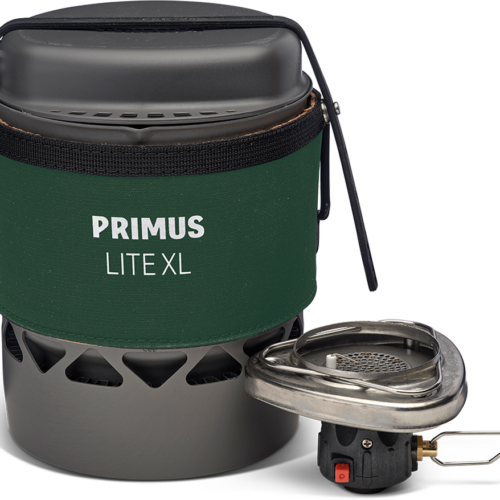 Primus Lite XL System II Gaskocher 1700 W inklusive Topf 1 Liter grün - Gaskocher