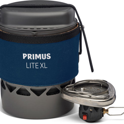 Primus Lite XL System II Gaskocher 1700 W inklusive Topf 1 Liter blau - Gaskocher