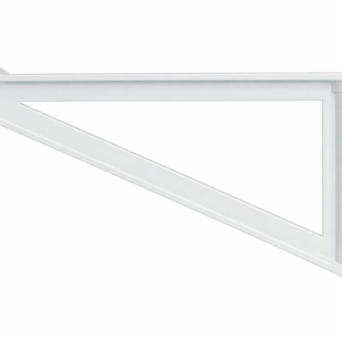 Fawo Küchenklappenkonsole Kunststoffkonsole 190 mm grau  - Scharniere, Beschläge & Möbelzubehör