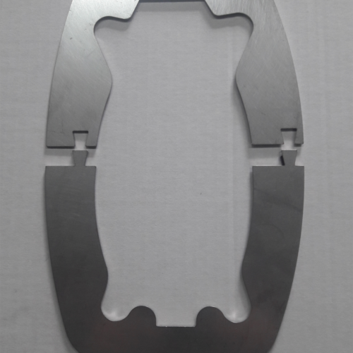 Mobil Safe Stechschutzplatte Türgriff Eurochassis ab 2006 Edelstahl silber - sonstiges Sicherheitszubehör von Mobil-Safe