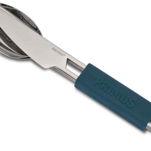 Primus Leisure Cutlery Besteckset aus Edelstahl 3-teilig deep blue - Campingbesteck